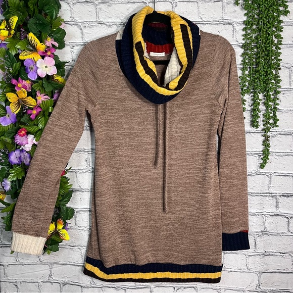 ~💙2/$40💙12pm by Mon Ami Cowl Neck Pullover Sweater Size Small - Picture 2 of 14